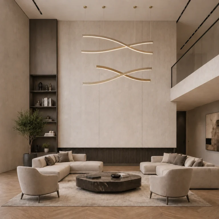 Axis Linear aplicado em ambiente luxury hospitality