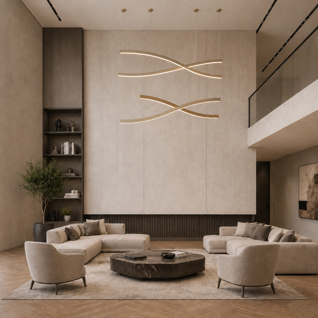 Axis applied in a luxury hospitality interior