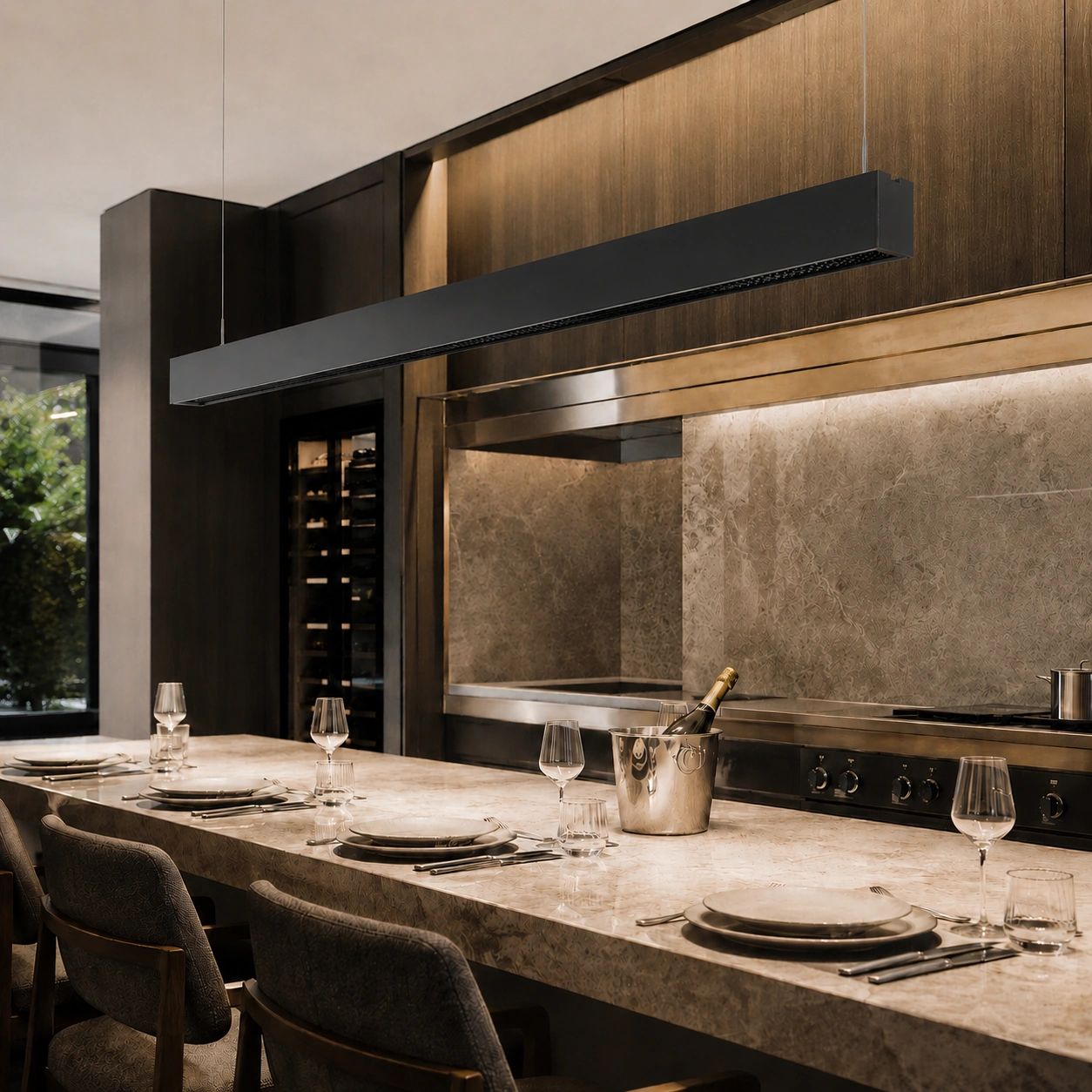 Comb Linear applied in a premium hospitality kitchen
