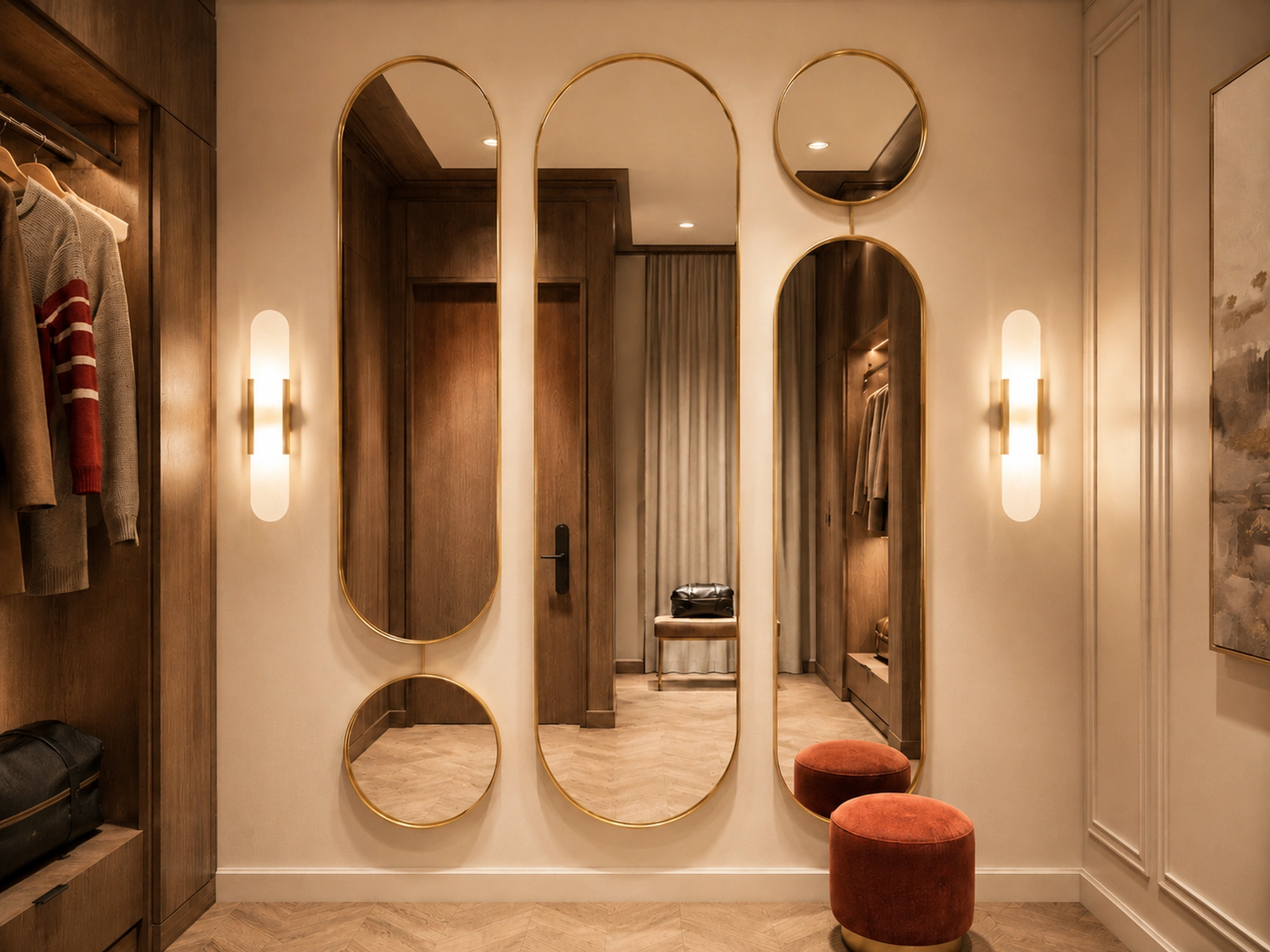 Espelho Vogue em ambiente interior premium Illumus
