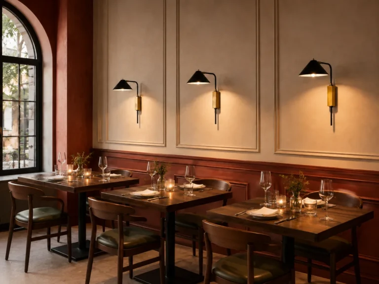 MAMBA em ambiente de restaurante premium