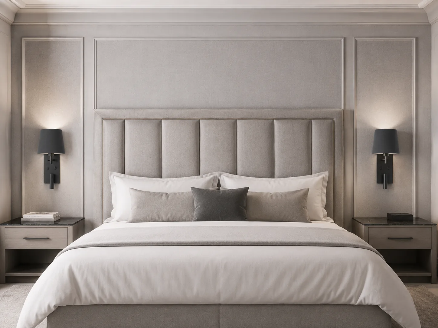 MIZAR em ambiente de quarto premium